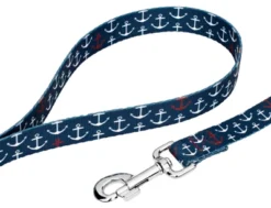 Country Brook Petz® 1 Inch Anchors Away Dog Leash - 6 Foot