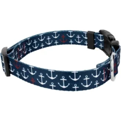 Country Brook Petz Deluxe Anchors Away Dog Collar And Leash -Pet Supplies Online GUEST b3cead3f a7cb 4dd3 8a50 7335c5e92a37
