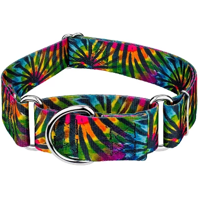 Country Brook Petz 1 1/2 Inch Tie Dye Stripes Martingale Dog Collar 11 Country Brook Petz 1 1/2 Inch Tie Dye Stripes Martingale Dog Collar - Image 9