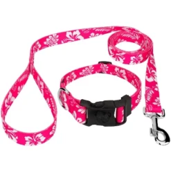 Country Brook Petz Pink Hawaiian Deluxe Dog Collar And Leash -Pet Supplies Online GUEST bb210a8a 89da 495b b6c2 077a063bf660