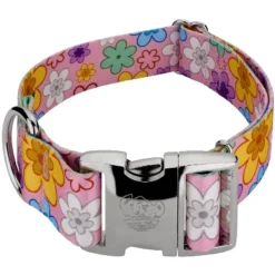 Country Brook Petz 1 1/2 Inch Premium May Flowers Dog Collar -Pet Supplies Online GUEST bdf34cba 57f4 41cf 8dd1 b4ad7b1ca360