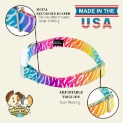 Country Brook Petz Deluxe Fashion Zebra Dog Collar - Made In The U.S.A. (1/2 Inch, Extra Small) -Pet Supplies Online GUEST bf9fed47 6e16 4e4c 815f 20c41ead995a