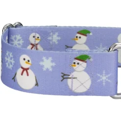 Country Brook Petz 1 1/2 Inch Snowman Martingale Dog Collar -Pet Supplies Online GUEST c219db25 c282 4d3b 873c 99f14a9dc07d