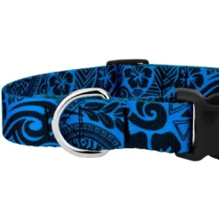 Country Brook Petz Deluxe Blue Polynesian Dog Collar And Leash -Pet Supplies Online GUEST c34c4809 888d 4857 927c e2ab1d5f107e