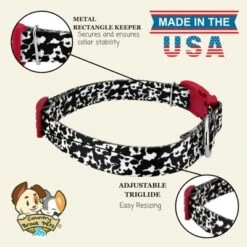 Country Brook Petz Deluxe Dairy Cow Dog Collar - Made In The U.S.A. (1 Inch, Medium) 9 Country Brook Petz Deluxe Dairy Cow Dog Collar - Made In The U.S.A. (1 Inch, Medium) -Pet Supplies Online GUEST c7001680 ea1f 4b90 9b6e 3dcbc820190c