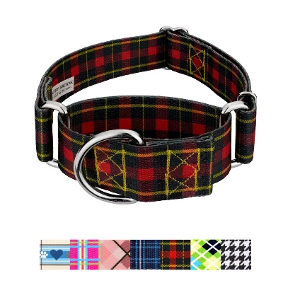 Country Brook Petz HossFit Jr Wide Martingale Dog Collar - Plaid And Argyle Collection 11 Country Brook Petz HossFit Jr Wide Martingale Dog Collar - Plaid And Argyle Collection - Image 9