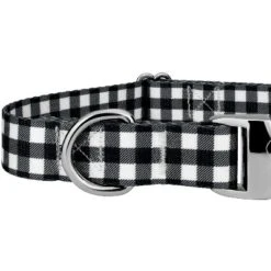 Country Brook Petz Premium Black & White Buffalo Plaid Dog Collar -Pet Supplies Online GUEST cba4dbee ed53 4ad8 b0c0 be5a9582abb8