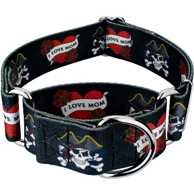 Country Brook Petz 2 Inch I Love Mom Martingale Dog Collar 6 Country Brook Petz 2 Inch I Love Mom Martingale Dog Collar - Image 4