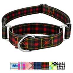 Country Brook Petz Martingale Dog Collar - Plaid And Argyle Collection -Pet Supplies Online GUEST d2604787 5a83 4a7e 81ab 814267f605da