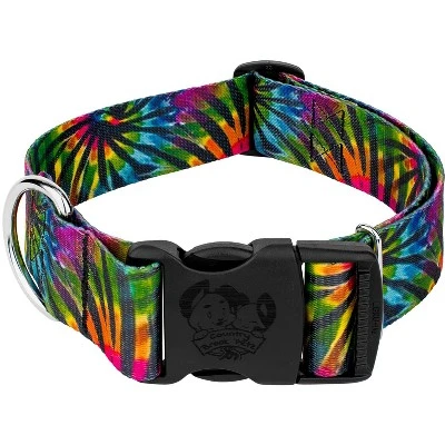 Country Brook Petz 1 1/2 Inch Deluxe Tie Dye Stripes Dog Collar 7 Country Brook Petz 1 1/2 Inch Deluxe Tie Dye Stripes Dog Collar - Image 5