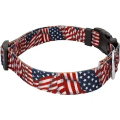 Country Brook Petz Patriotic Tribute Deluxe Dog Collar - Made In The U.S.A. (1 Inch, Extra Large) -Pet Supplies Online GUEST ddf7add8 d846 445f 9a02 c5b190bec9f0
