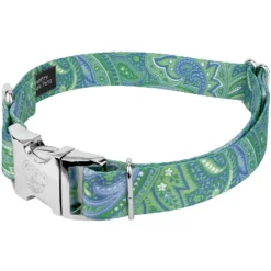 Country Brook Petz Premium Green Paisley Collar And Leash -Pet Supplies Online GUEST de35df68 ccb4 4ba0 85e7 b379597f49d0