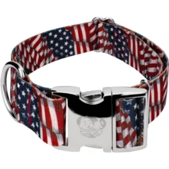 Country Brook Petz 1 1/2 Inch Premium Patriotic Tribute Dog Collar -Pet Supplies Online GUEST e3f9c240 9dbd 4b07 933f 0cc469e3970f