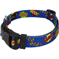 Country Brook Petz Deluxe Dog Collar And Leash - Geek Chic Collection