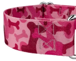 Country Brook Petz 1 1/2 Inch Pink Bone Camo Martingale Dog Collar -Pet Supplies Online GUEST f11d6c2d ec2c 48e4 b466 24399c36a23c