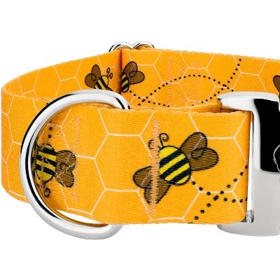 Country Brook Petz 1 1/2 Inch Premium Busy Bee Dog Collar 5 Country Brook Petz 1 1/2 Inch Premium Busy Bee Dog Collar - Image 3