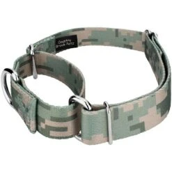 Country Brook Petz Digital Camo Martingale Dog Collar And Leash