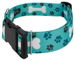 Country Brook Petz 1 1/2 Inch Deluxe Oh My Dog Collar