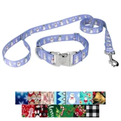 County Brook Petz Premium Dog Collar And Leash - Christmas Collection -Pet Supplies Online GUEST fe9d92a1 f244 4d2e aa24 f34fa3c730f9