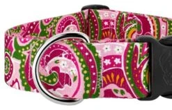 Country Brook Petz 1 1/2 Inch Deluxe Pink Paisley Dog Collar -Pet Supplies Online GUEST feadd2de 1e23 41c7 809a 1c1636add38e